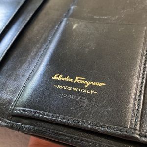 Salvatore Ferragamo leather wallet